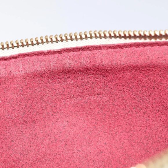 LOUIS VUITTON Monogram Multicolor Pochette GM Pouch White - Picture 15 of 16